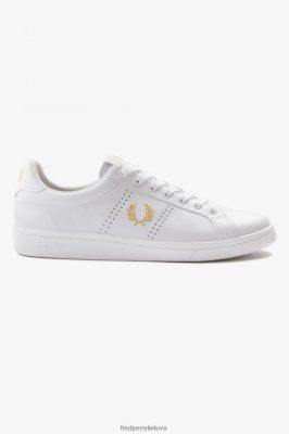 Fred Perry Batai - Fred Perry b721 baltas vyrų PXR4PH217 avalynė