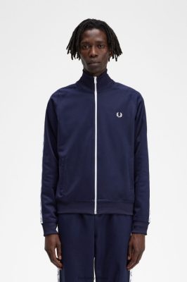Fred Perry Batai - Fred Perry lipnia takelio striuke anglies mėlyna vyrų PXR4PH10 drabužių