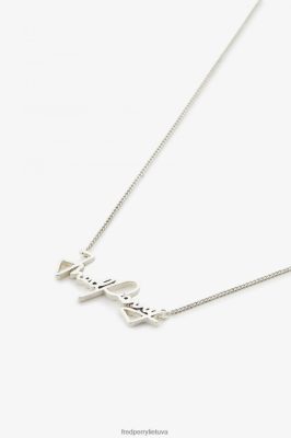 Fred Perry Jackets - Fred Perry karoliai metalinis sidabras unisex PXR4PH111 priedai