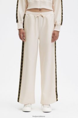 Fred Perry Jackets - Fred Perry klijuotos bėgimo kelnaitės šilkinis persikas vyrų PXR4PH33 drabužių