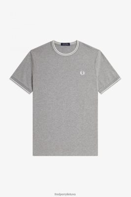 Fred Perry Jackets - Fred Perry marškinėliai su dviem galais plieno marlas vyrų PXR4PH577 drabužių