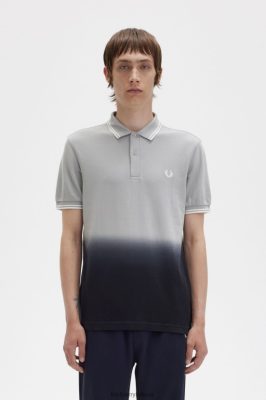 Fred Perry Jackets - Fred Perry ombre marškiniai kalkakmenis vyrų PXR4PH282 drabužių